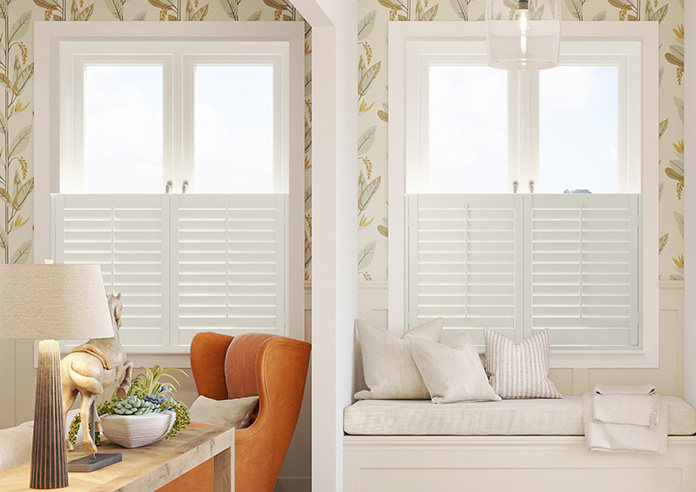 Kensington, Cream - Cafe Style Plantation Shutter - Image 6
